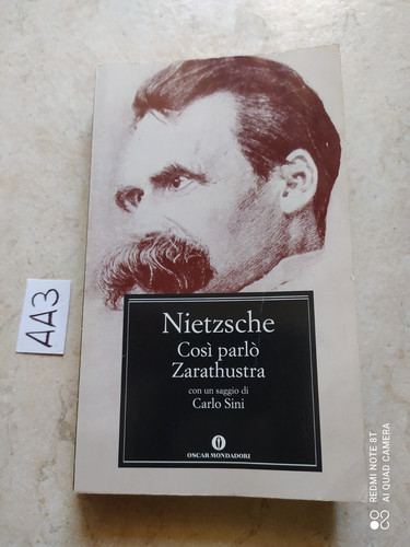 Libro cosi parlo - cosi', zarathustra