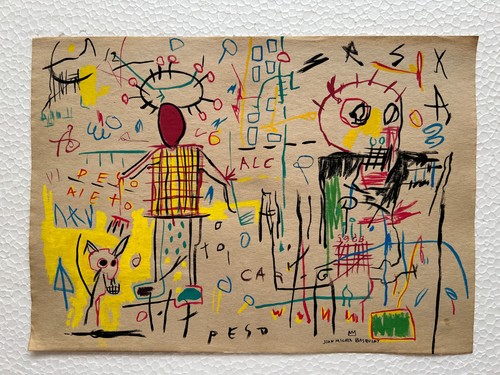 Disegno jean michel basquiat - jean-michel,
