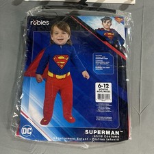 Costume Superman Neonato 6-12