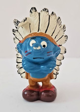 PUFFO INDIANO TORO SEDUTO 1981 HONG KONG -  © PEYO SCHLEICH Ⓢ