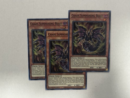 Chaos summoning beast - 3x,