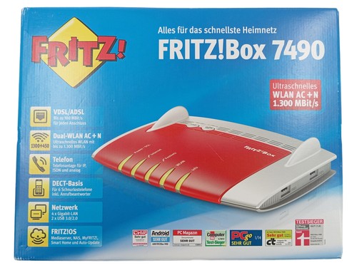 Avm fritz box 7490 router - fritz!box,