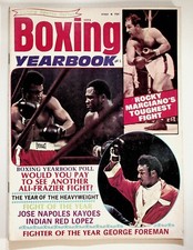 1973 Boxing Yearbook Magazine