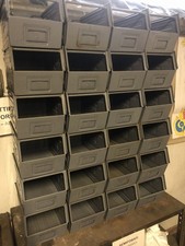 24 Contenitori FAMI A Bocca di Lupo In Metallo Mis. 3.