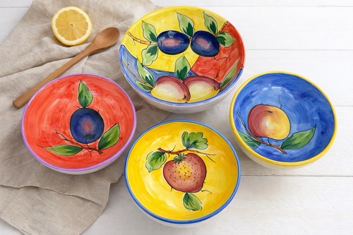 Set ciotole frutta vintage - set,