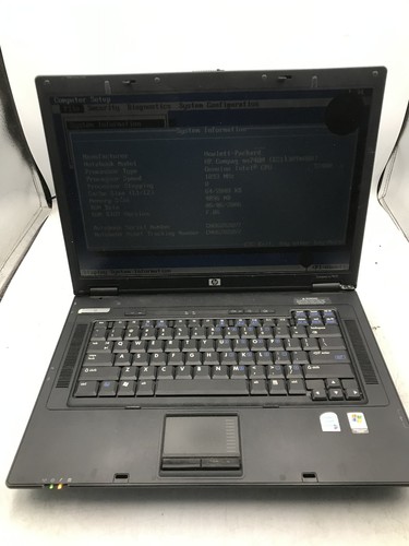 Compaq nx7400 boot to - hp,