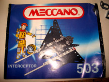 1993 MECCANO # 503 AEREO JET  LEGGERE  PEZZI MANCANTI