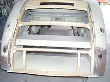 JAGUAR XK 120 ots BONNET COFANO POST. TELAIO IN LEGNO