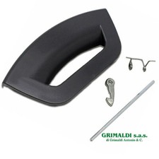 MANIGLIA SPORTELLO OBLÒ LAVATRICE ARISTON DARK GREY FUTURA ORIGINALE C00286151