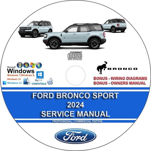 Ford bronco sport 2024 manuale - 2024,