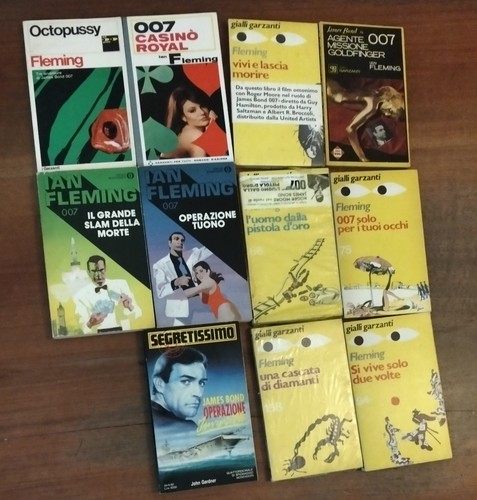 Lotto libri ian fleming - lotto, 007