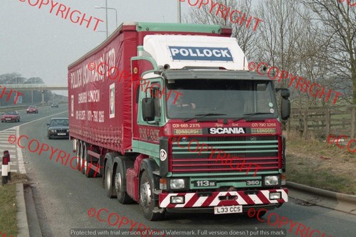 Truck photo pollock scania - pollock,