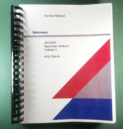 Tektronix 492 492p manuale - 492, /