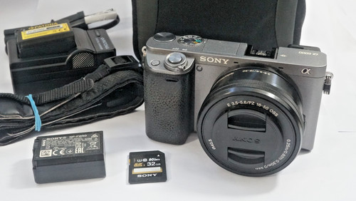 Sony alpha 6000 con - sony,