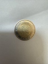 Moneta da 2 euro anniversario NEDERLAND 1999-2009 Commemorativa