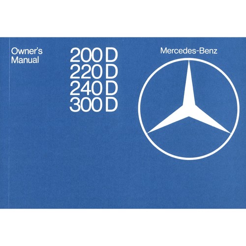 Mercedes benz w123 200d - 200d, 220d
