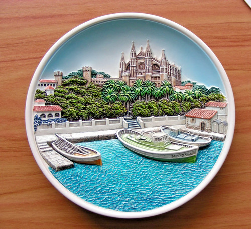 Piatto souvenir da - piatto,