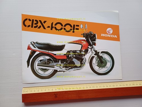 Honda cbx 400 depliant - honda,