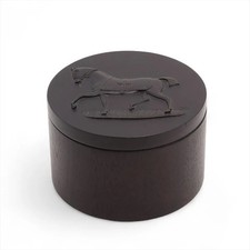 Hermès Porta Accessori Legno Marrone