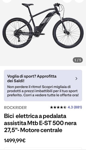 Bicicletta con pedalata - con,