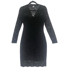 Venere mini abito nero pizzo