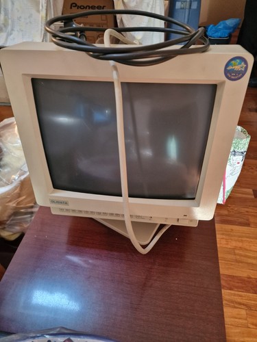 Monitor crt vintage olidata - monitor,