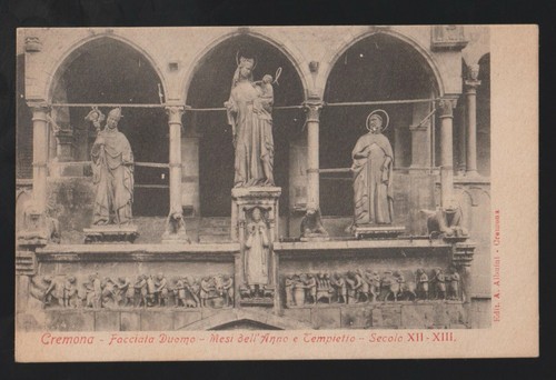 Cremona cartolina facciata - cartolina,