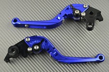 CNC Leve flip-up Freno Frizione BLU HONDA CROSSRUNNER 800 2012-2015