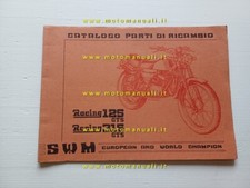 SWM Racing 125 - 315 GTS 1980 catalogo ricambi TELAIO originale Frame Parts List