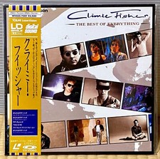 CLIMIE FISHER  THE BEST OF EVERYTHING 1988 JAPAN 8" LASERDISC WV025-7001 SEALED!