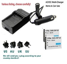 Batteria o caricatore NP-20