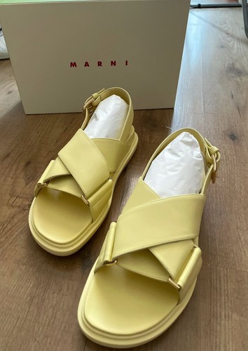 Marni sandali fussbett - fussbett, nuovi
