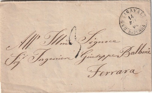 Antica lettera manoscritta - lettera,