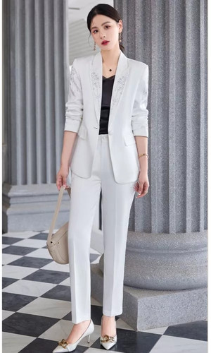 Completo donna bianco elegante - bianco,