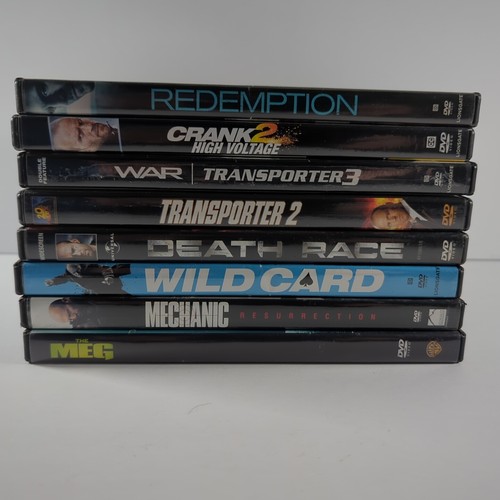 Jason statham movie dvd lot - jason, 9