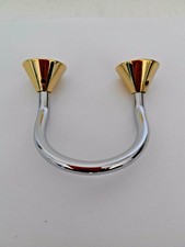 NITOARREDMENTI NITO ARREDAMENTI TRIS PORTABITI PORT ABITI A SPALLINA CROMO ORO