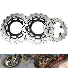 Dischi Freno Posteriori Anteriori per Yamaha FZ1 1000 ABS 06-14 FZ1 FAZER 07-12
