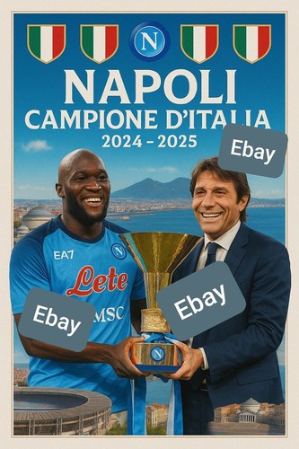 Napoli campione italia - napoli, d'italia
