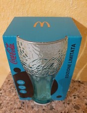 Bicchiere Coca Cola azzurro