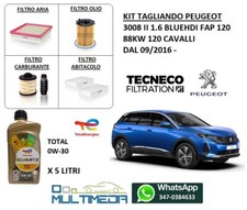 TAGLIANDO FILTRI E OLIO