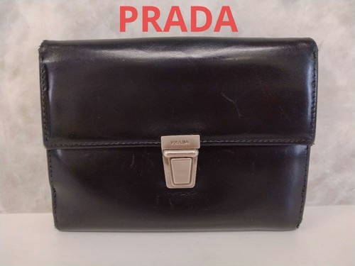 Avc14 prada portafoglio bifold - portafoglio,