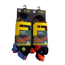 CALZA FASSI 2 PAIA TG UNICA IN BAMBU' CON DOPPIA PATELLA