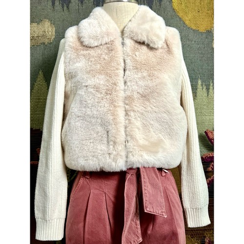 Maglione maglia pelliccia