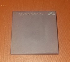 VINTAGE CPU MOTOROLA 68060 MC68EC060RC66 66MHz PROCESSOR PGA 168 RETRO PC DOS