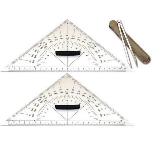 Kit carteggio nautico composto - kit,