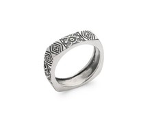 Anello uomo argento - anello, in