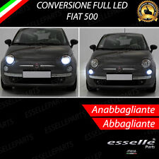 KIT FARI FULL LED FIAT 500 CINQUECENTO ANABBAGLIANTI H7 + ABBAGLIANTI H1 CANBUS