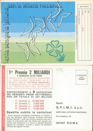 Lotterie nazionali 1994 - nazionali, @
