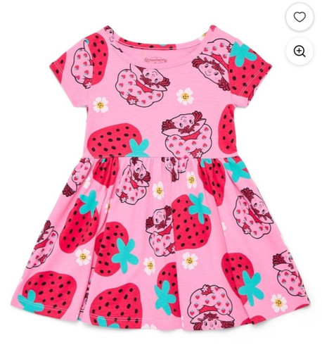 Vestito bambina rosa con