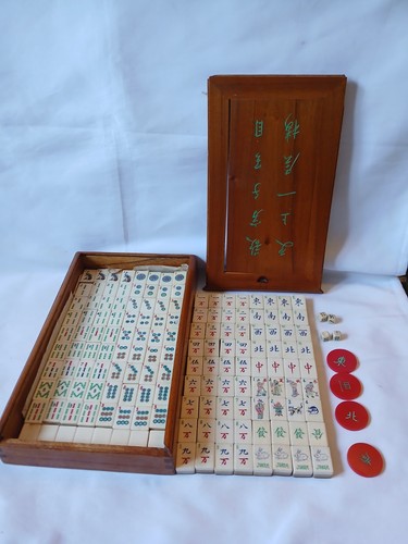 Mahjong set 152 gettoni - mahjong,
